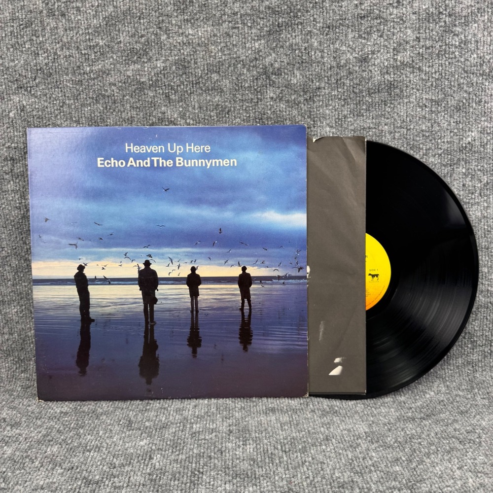 Echo And The Bunnymen: Heaven Up Here (Vinyl LP 1981 Sire SRK 3569) Post-Punk US